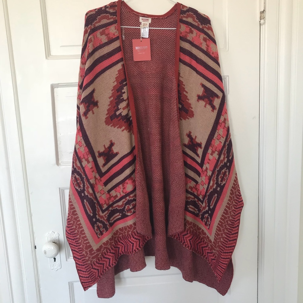 Mossimo Supply Co Open Front Cardigan 100% Cotton